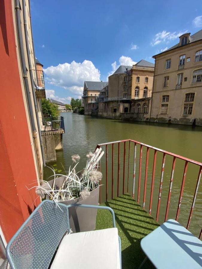 Apartament Romantique "Comme A Venise" Au Bord De L'Eau Avec Parking Metz Zewnętrze zdjęcie